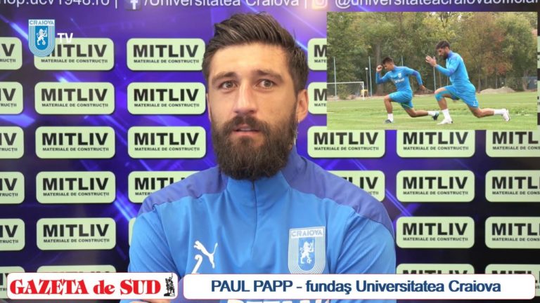 Paul Papp e apt de luptă! „Visez să câştigăm titlul, Cupa şi Supercupa!“ (VIDEO)