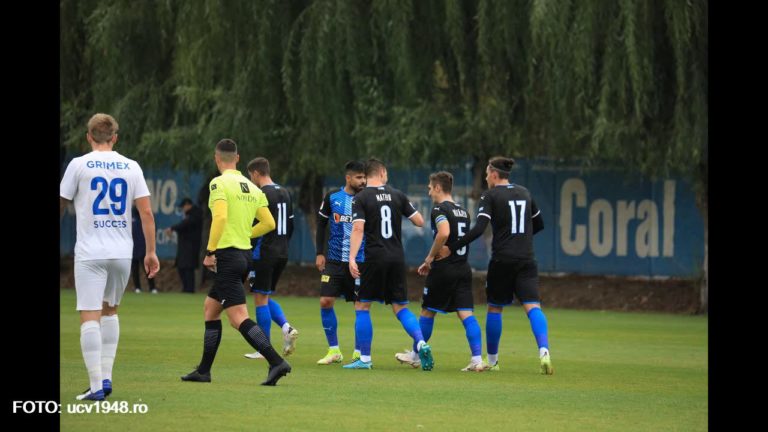 Victorie la scor pentru „U“ Craiova în amicalul cu Viitorul Pandurii