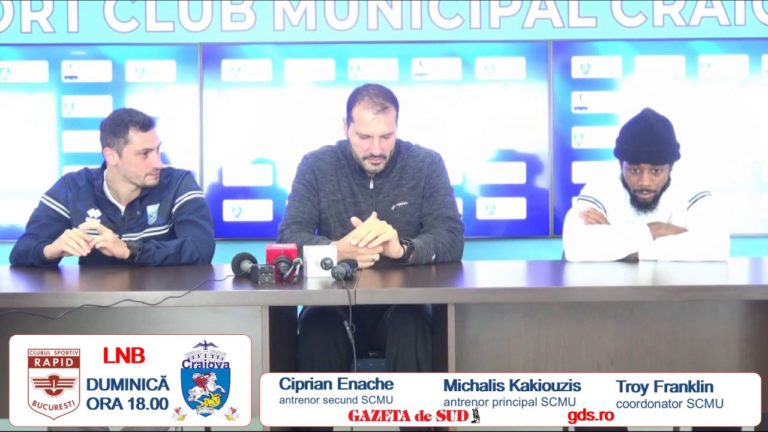 (VIDEO) SCMU Craiova vrea o nouă victorie în campionat, în deplasare la Rapid