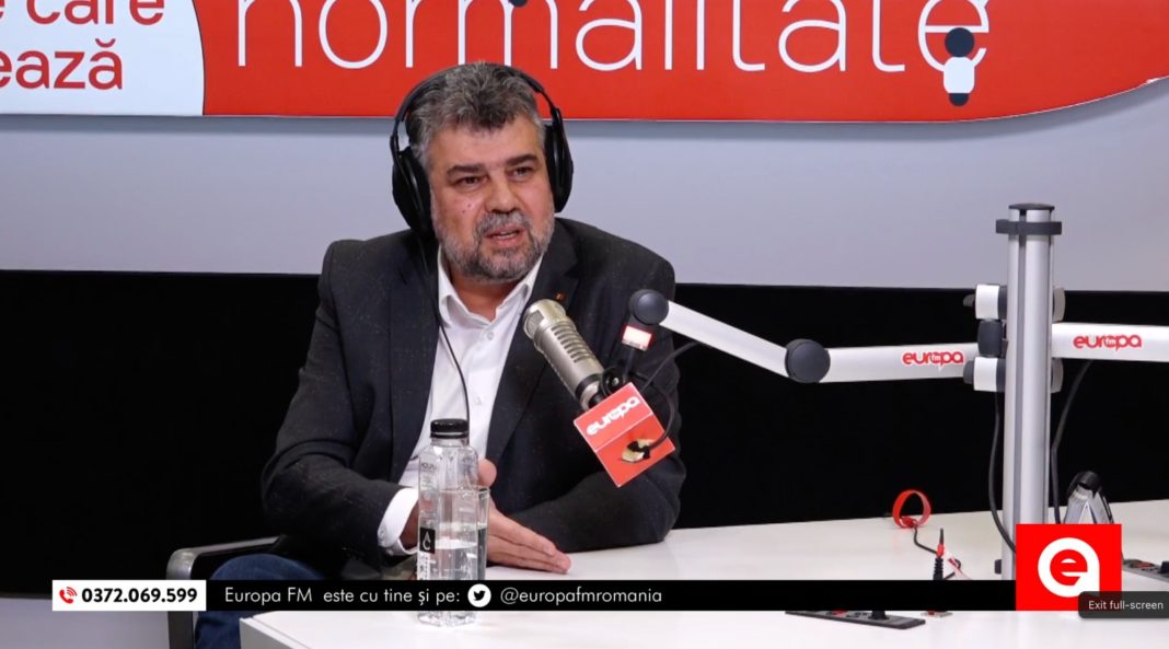 Ciolacu: Nu ne permitem un guvern minoritar (Foto: Europa FM)