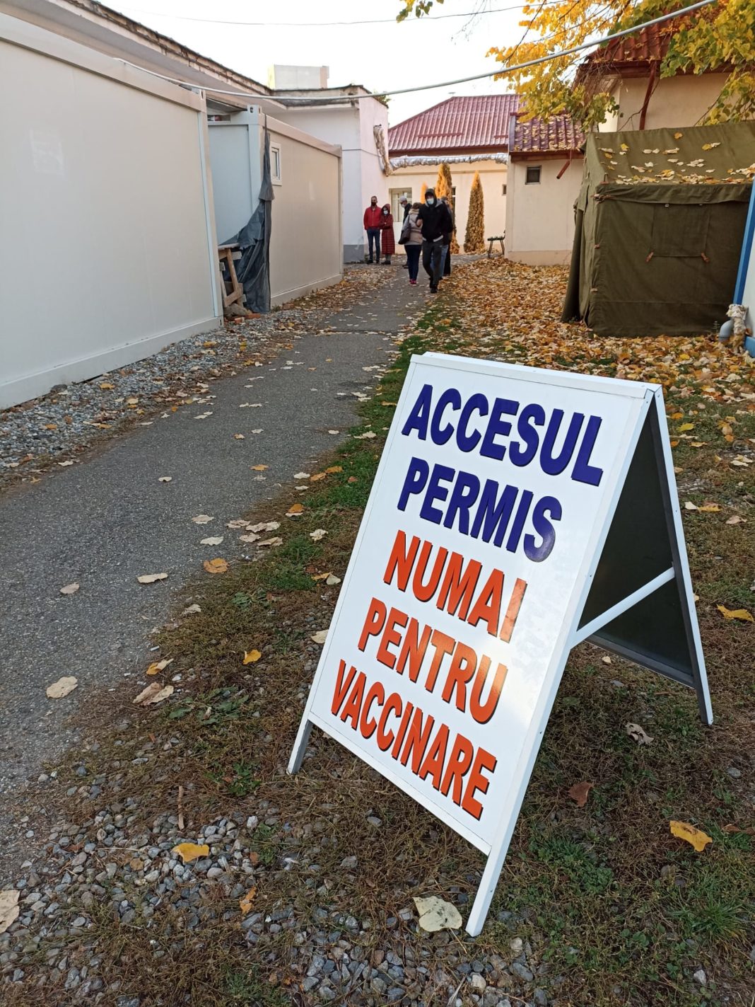 Aici există un singur flux de vaccinare