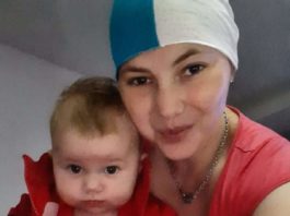 O tânără mămică se luptă cu cancerul. Să o ajutăm să îşi vadă fetiţa mare!