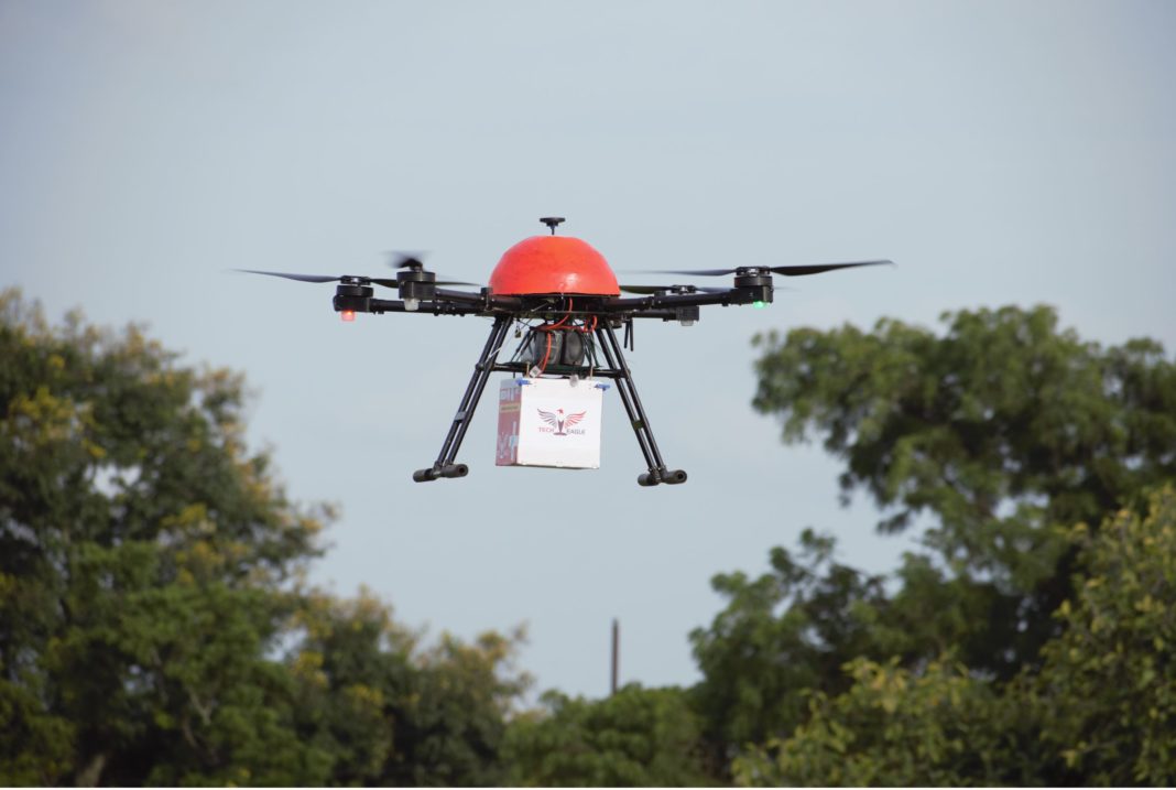 India a început să folosească drone pentru a livra dozele de vaccin anti-Covid