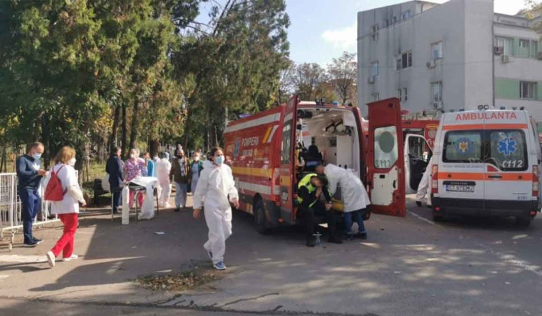Nouă morți în incendiul izbucnit la secția ATI a Spitalului de Boli Infecțioase Constanța