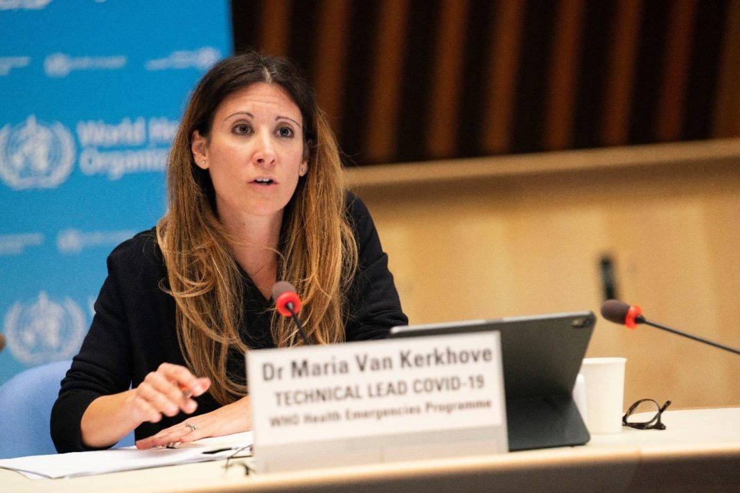 Maria Van Kerkhove este medic epidemiolog american și membru al programului de urgență sanitară al Organizației Mondiale a Sănătății