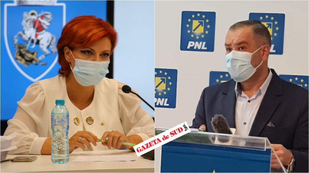 Marian Vasile îi răspunde Olguţei Vasilescu. Războiul declaraţiilor dintre şefii de la Craiova ai PNL şi PSD continuă.