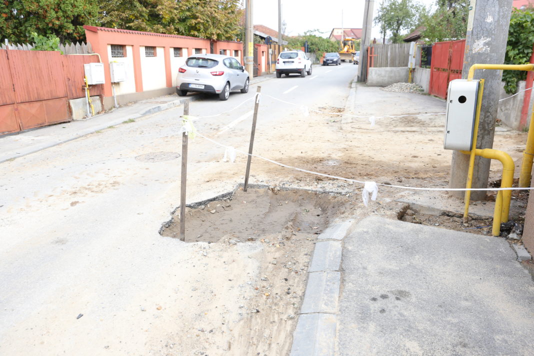 Strada Parângului din cartierul Bariera Vâlcii