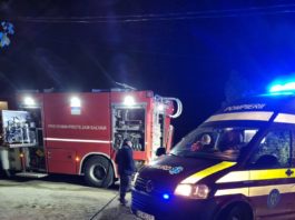 Victimele au fost transportate la Spitalul Județean de Urgență Slatina