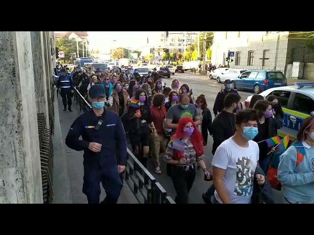 Marșul Iași Pridea avut loc în ciuda faptului că Mihai Chirica nu a avizat evenimentul