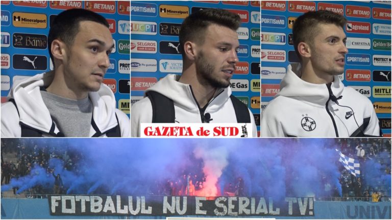 Șut, Cordea și Tănase nu o exclud pe „U“ Craiova din lupta pentru titlu (VIDEO)
