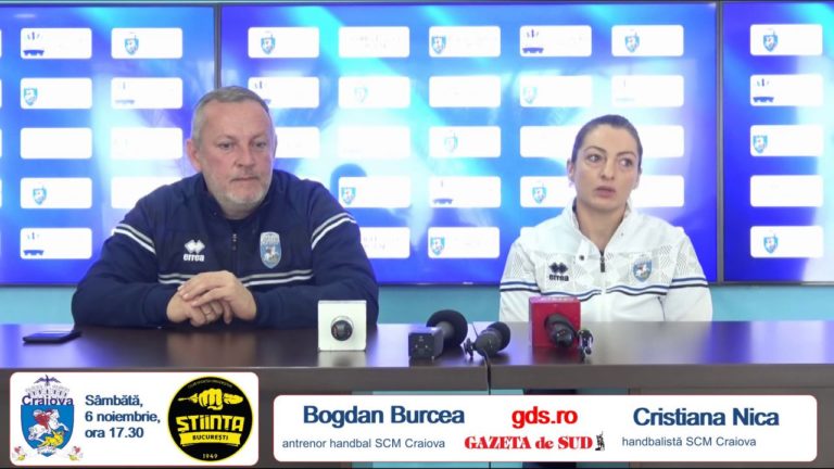 Handbalistele Craiovei, favorite certe în meciul cu Ştiinţa Bucureşti