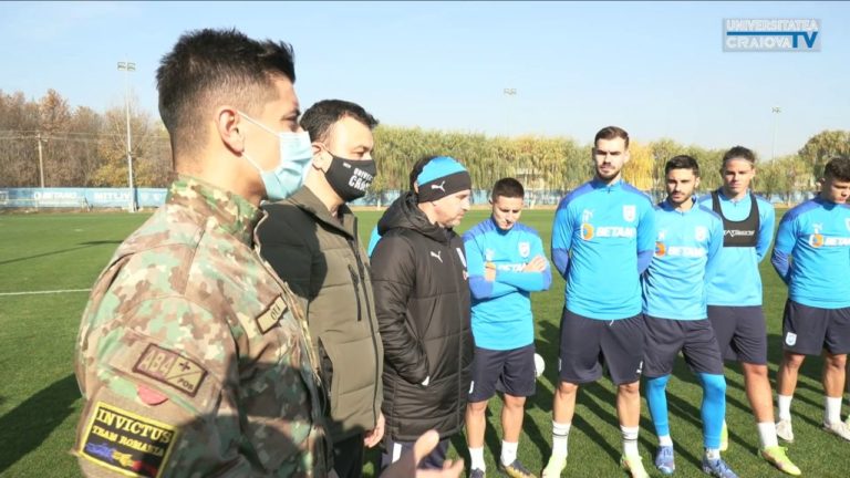 Liga 1 / „Scorpionii negri“, alături de „leii“ Ştiinţei de „Ziua Veteranilor“ (VIDEO)