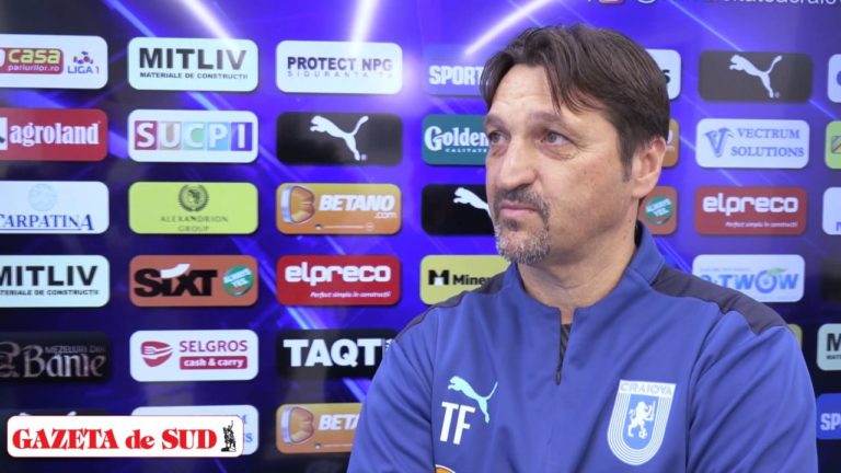 Florin Tene: „De două ori am fost aproape să ajung la Universitatea Craiova ca jucător“ (VIDEO)