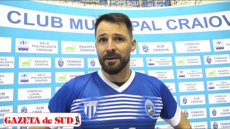 SCMU Craiova – Arcada Galați 2-3 / Lică: „Trebuie să ne mulțumim cu un punct“ (VIDEO)