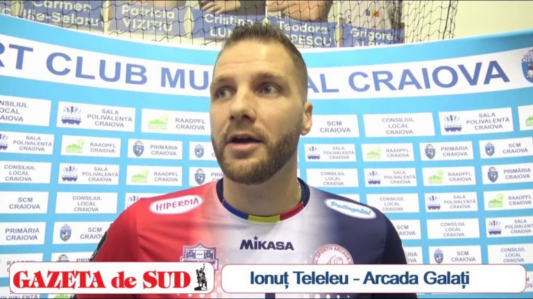 SCMU Craiova – Arcada 2-3 / Ionuț Teleleu: „Am avut niște sentimente ciudate“ (VIDEO)