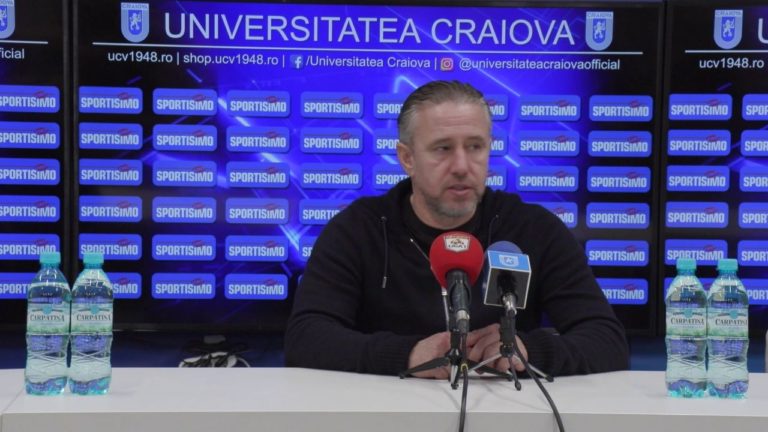 „U“ Craiova – FCSB 2-3 / Reghecampf: „Nu meritam să pierdem!“ (VIDEO)