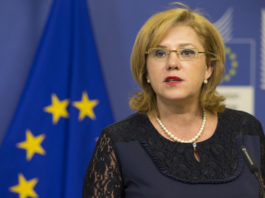 Eurodeputata Corina Crețu, fost comisar european, membră a Grupului Alianţei Progresiste a Socialiştilor si Democraţilor