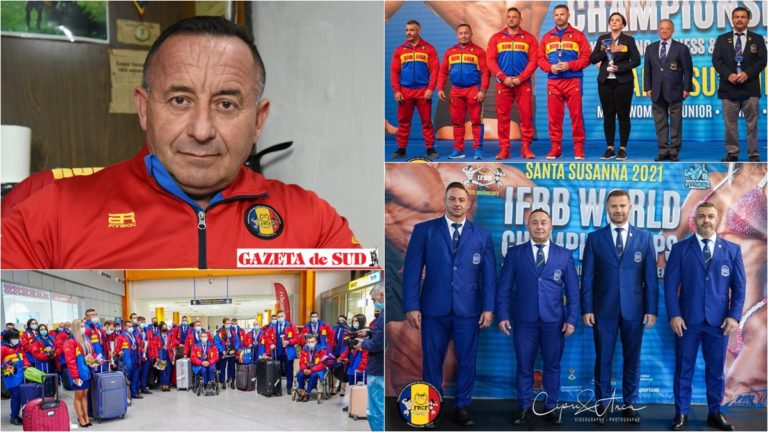 Culturism / Românii au fost la înălţime la Mondialele din Spania. Torcea, fericit!