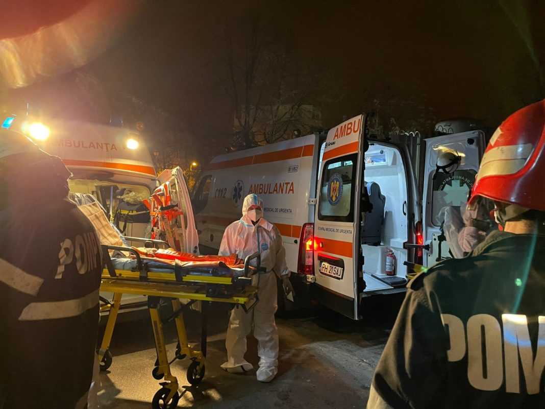 Incendiu la Spitalul Judeţean Ploieşti: Primele concluzii ale pompierilor( sursă foto: Mediafax)