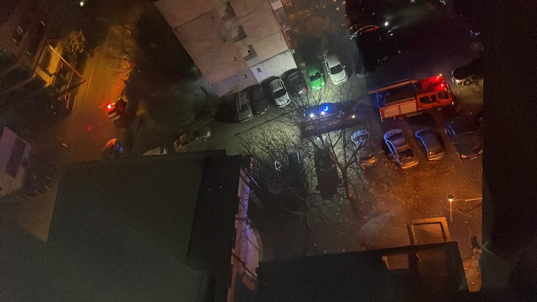 Incendiu în blocul G4 din Brazda lui Novac