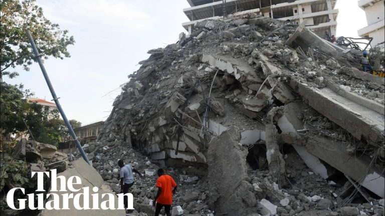 6 morți și 100 de dispăruți, după ce un bloc în construcție s-a prăbușit în Nigeria