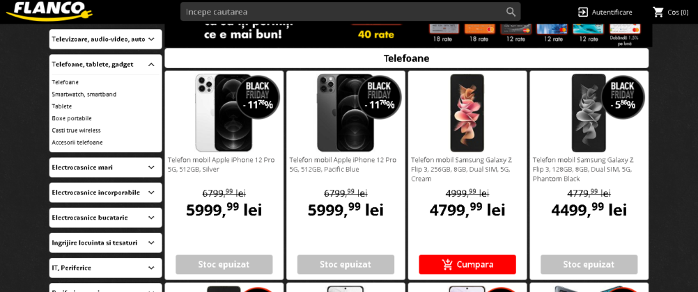 Reducerile au fost foarte mici la multe dintre produse