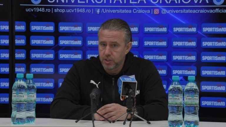„U“ Craiova – UTA 0-0 / Reghecampf: „Trebuie să fim mulțumiți cu punctul câștigat“ (VIDEO)