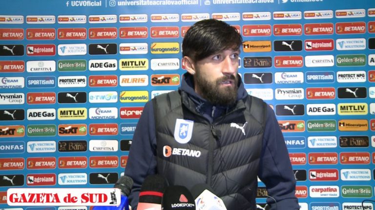 „U“ Craiova – UTA 0-0 / Paul Papp: „Adevărul este că am jucat foarte prost“