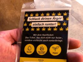 Bilete comestibile cu marijuana, la transportul public din Berlin
