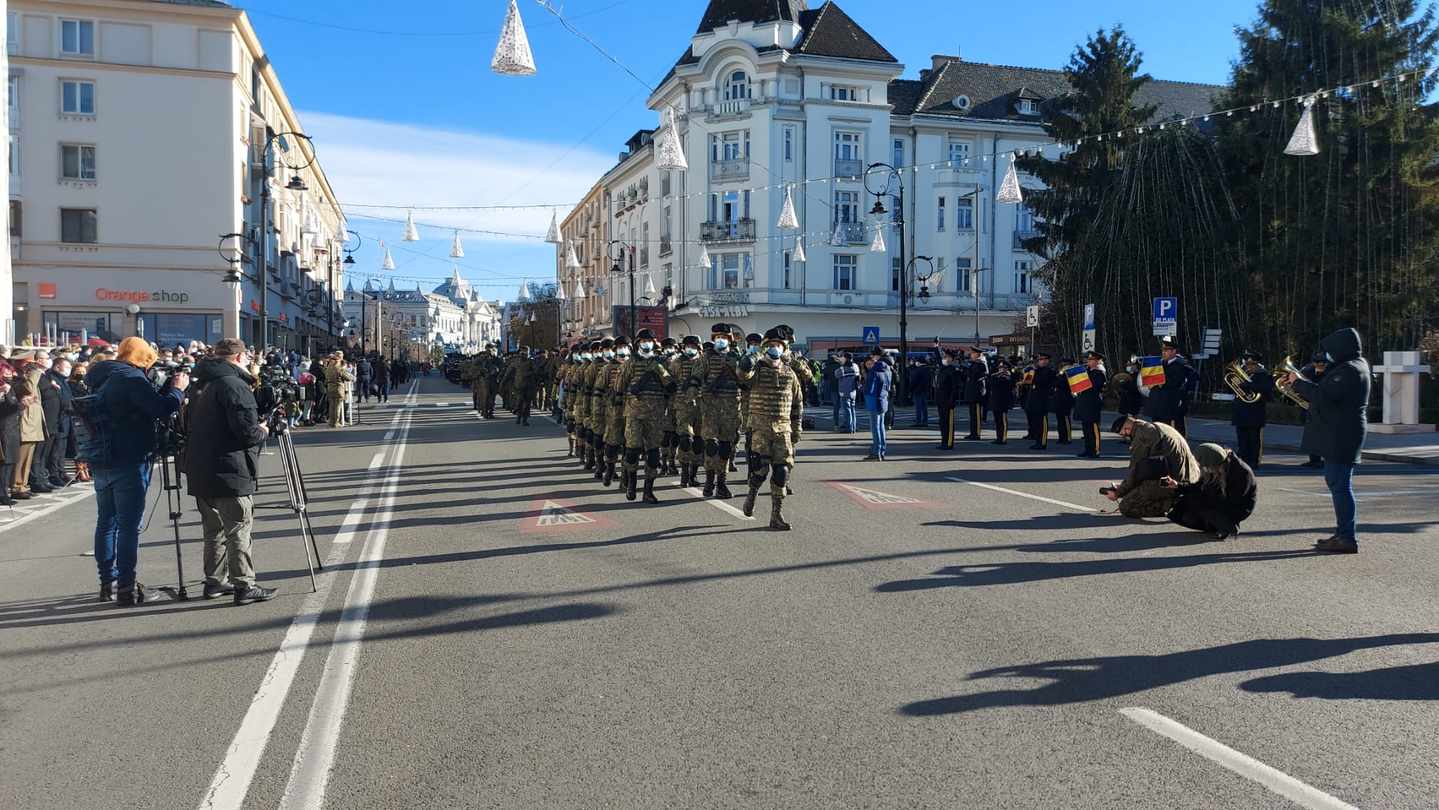 Paradă militară de Ziua Națională la Craiova