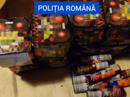 250 de kilograme de articole pirotehnice, ridicate de poliţiştii doljeni