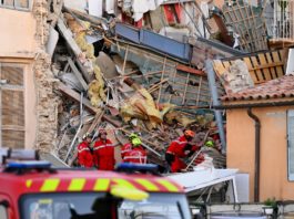 Franţa: O clădire cu trei etaje s-a prăbușit, după o explozie