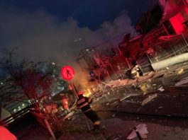 Cazul exploziei petrecute la o pensiune din Cluj-Napoca, preluat de Parchet (sursa foto: Stiri de Cluj)