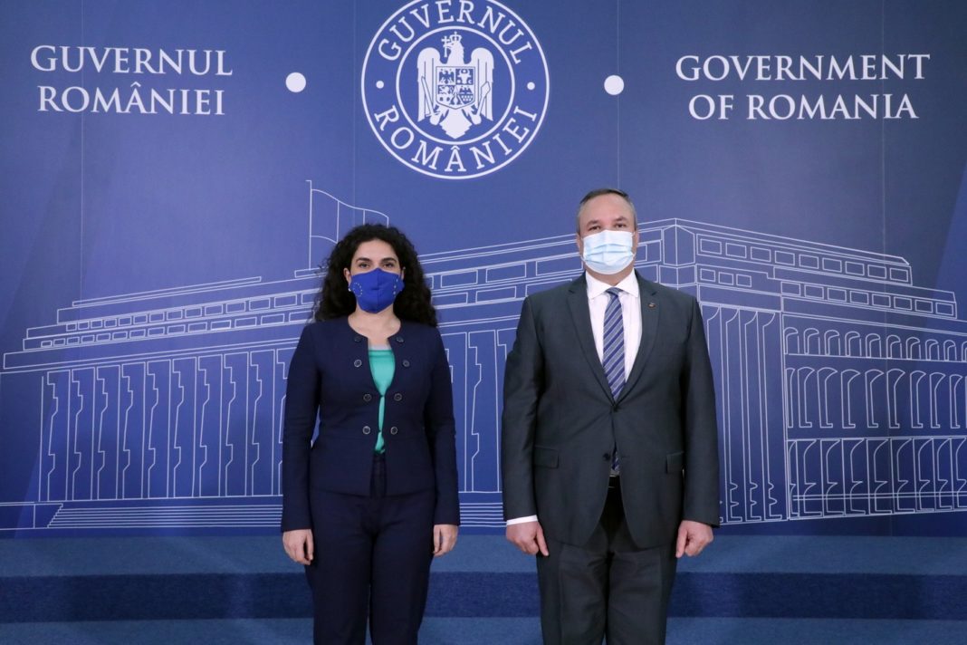 Premierul Nicolae Ciucă și șefa Reprezentanței Comisiei Europene în România, Ramona Chiriac
