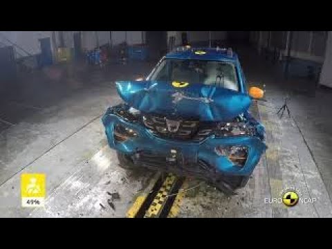 (VIDEO) Dacia Spring, doar o stea din cinci la testele de impact EuroNCAP