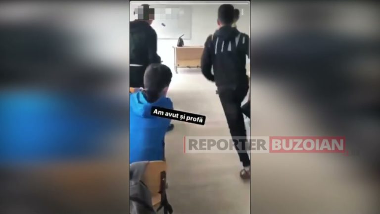 (VIDEO) Mai mulți elevi riscă exmatricularea, după ce i-au făcut o farsă profesoarei