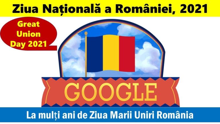 (VIDEO) Google Doodle special de 1 Decembrie