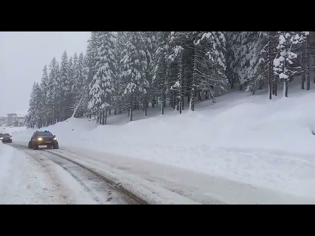 (VIDEO) Jandarmii montani din Rânca au fost dotați cu Dacia Duster cu șenile