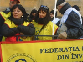 Salariaţii din învăţământ anunţă proteste de stradă începând de luni