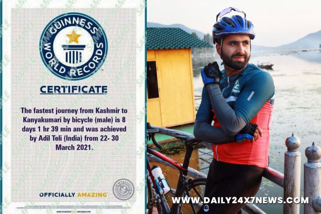 Biciclistul care a străbătut India în 8 zile și o oră