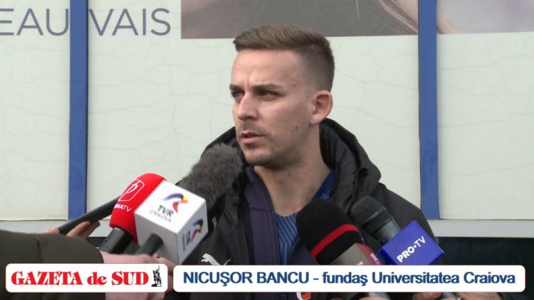 Nicuşor Bancu: „Principalul nostru obiectiv este calificarea în play-off şi apoi câştigarea Cupei“ (VIDEO)