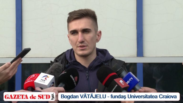 Bogdan Vătăjelu: „Vrem să ne îmbunătăţim jocul şi să ajungem la un alt nivel“ (VIDEO)