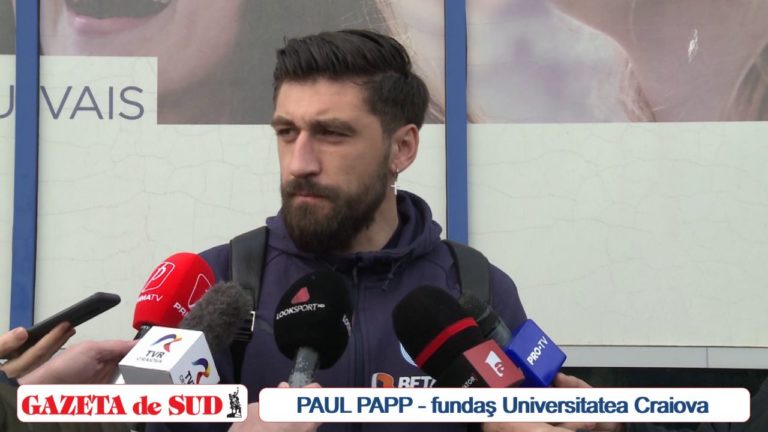 Paul Papp: „Mergem în Antalya să facem un cantonament reuşit“ (VIDEO)