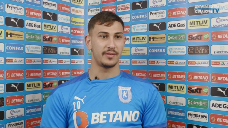 Jovan Markovic: „Sper să marchez cât mai mult“ (VIDEO)