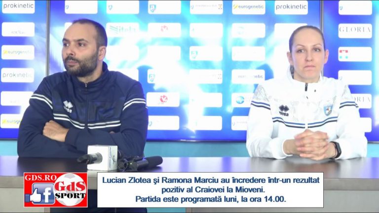 Voleibalistele Craiovei luptă pentru puncte la Mioveni