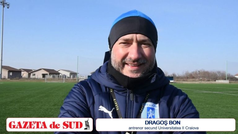Liga 3 / Dragoş Bon: „Pentru noi este importantă ascensiunea acestor jucători tineri“ (VIDEO)