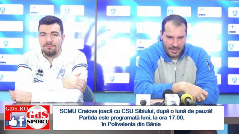 Baschetbaliştii Craiovei revin pe parchet după mai bine de o lună