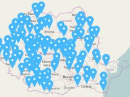 Harta celor 136 centre de evaluare Covid din țară
