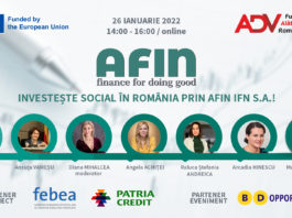 Investește social în România devenind acționar fondator AFIN IFN SA