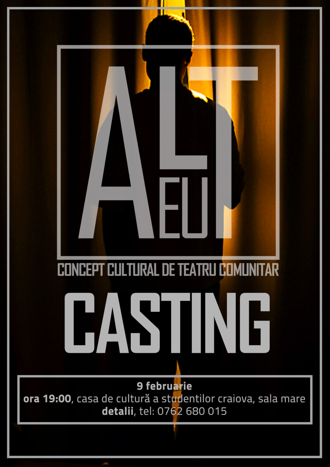 „ALT EU”, un concept de teatru comunitar lansat de Casa de Cultură a Studenților Craiova